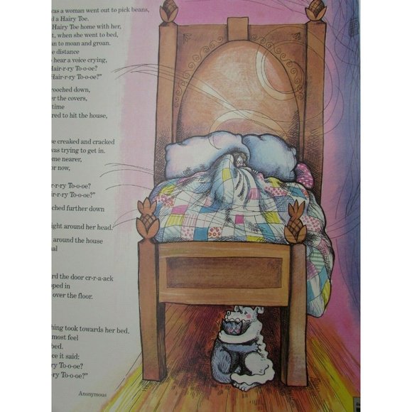 Hairy Toe Poster Anonymous 30268 Poetry VNTG - Picture 3 of 5